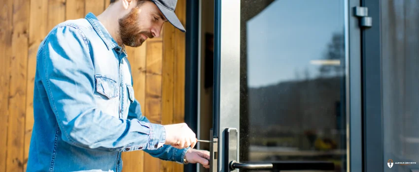 ADL-Man repairing lock